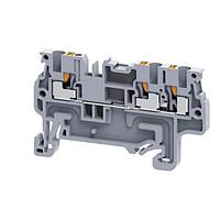 Altech CP1.5/3/Y Multiple Connection Terminal Block DIN Term Blk Push-In 3 Conn