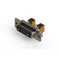 EDAC 630-7W2-240-5NA Mixed Contact D-Sub Connectors Right-angle Power Combo D-Sub Connector