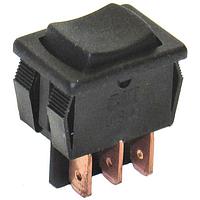 CW Industries GRS-4013C-0001 Rocker Switches SPDT BLK MOM-OFF-MOM