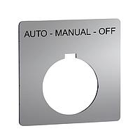 Square D 9001KN178WP Legend PUSH BUTTON LEGEND PLATE 30MM T-K