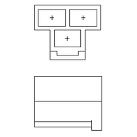 Aptiv 02962510 Connectors 3P FEM CONNECTOR 56 SERIES
