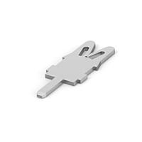 AMP Connectors - TE Connectivity 1601128-4 Terminals TAB,PCB,FINE,SMZ BROWN