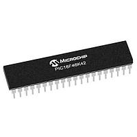 Microchip Technology PIC18F46K42-I/P MCUs 64KB Flash, 4KB RAM, 1KB EEPROM, 12-bit ADC2, Vector Interrupts, DMA, MAP, DIA, DAC, Comp, PWM, CWG, HLT, WWDT, SCAN/CRC, ZCD, PPS, UART, SPI/I2C, IDLE/DOZE/PMD