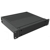 Hammond Manufacturing RMCV9018BK1 Instrument Rackmount Chassis 1.75x8.5x8" Vented