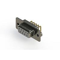 EDAC 622-M09-260-WT2 D-Sub Connectors - Standard Density EDAC Right Angle D-Sub Connector