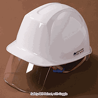 Dongmyung DH.Hel3005 Safety Helmet, without Goggle, ABS