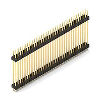 Wurth Elektronik 61306428521 Headers WR-PHD 2.54 mm Dual Board Stacker 64P Dual Row gold plating