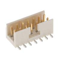 Amphenol FCI 95615-014TRLF Shrouded Shrd Hdr,Vert,Polar Latch,SMT, 14P, .2um