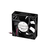 Same Sky (formerly CUI Devices) CFM-8025BG68-150-438 DC Axial Fan 80 mm square, 25 mm, 12 Vdc, ball, 5000 RPM, 53.1 CFM, IP68