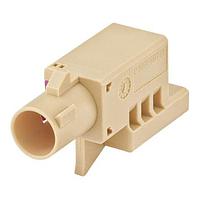 Rosenberger 59Z118-C00I Accessories Plastic housing Plug Straight I Beige