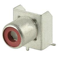 Same Sky (formerly CUI Devices) RCJ-012-SMT-TR RCA Phono Connectors RCA jack, 1P, rt, SMT, RD, T&R package