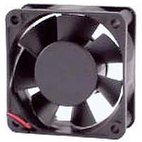 Orion Fans OD6025-24HBIP69K Axial DC Fan, 60x60x25mm, 24VDC, 25CFM, 0.12A, 30dBA, 4000RPM, Ball, Wire, IP69K