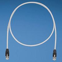 Panduit STPCH0.5MBBL Cat 5e Copper Patch Cord, Cat 5e, Intl Gray F/U