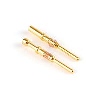 Amphenol SINE Systems MP14M23G5 Contacts Pin Contact, Machined, Size 16, Gold 5u", Wire Range 2.0 - 2.5mm , 14 AWG