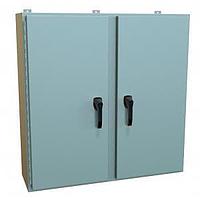 Hammond Manufacturing HN4WM424212GY Wall Mount Enclosures N4,12 WALLMT 42X42X12 STEEL/G