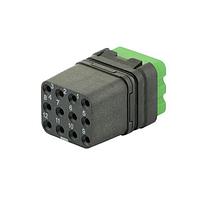 Eaton Souriau-Sunbank 8MQ2M1220BNS Modular Connectors - Push Pull MQuick module, unsealed, without contact, delivered with cap