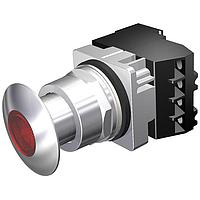 SIEMENS 52PP2J2A Push-Pull PP2,MTD,XFMR 480V,CHR-RED,1NO-1NC