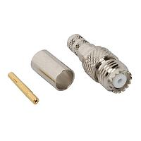 Amphenol RF 182113 Connectors MINI UHF S CRIMP JCK FOR RG-59, 50 OHM