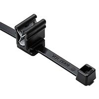 HellermannTyton 156-00564 Serrated, Inside T50REC4A BLK PP TIE&HIRHS CLIP