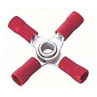 KS Terminals 4WCV1 4 Way Vinyl, 4- Ways Connectors, 22-16 AWG, #8