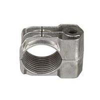 Panduit CCAL2H5870-X Cable Mounting & Accessories Cable Cleat, Aluminum, 2-Hole Configurat