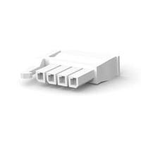 AMP Connectors - TE Connectivity 1-2008570-4 Receptacle Housings 4 POS MICRO MNL SIDE LATCH NAT