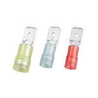 KS Terminals MDNYD1-187(8) Disconnect Nylon, Double Crimp Male, 22-16 AWG, .032 x .187