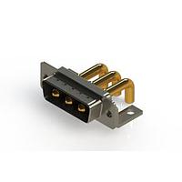 EDAC 629-3W3-650-4T4 Mixed Contact D-Sub Connectors Right-angle Power Combo D-Sub Connector