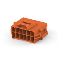 AMP Connectors - TE Connectivity 6-2232264-6 Headers & Wire Housings PTL 2X6 CAP PANEL MT GLW WIRE KEY B BRO