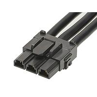 Molex 36924-0301 Specialized Cables MINIFIT-SR 3 CIRCUIT 150MM