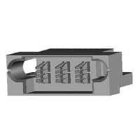 AMP Connectors - TE Connectivity 6450323-1 Power to the Board MBXL R/A HDR 3ACP+0P