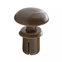 Essentra Components SRHR-4060 Snap Snap Rvt,Hg Tmp,Tan,.138 in-.177 in Hld