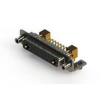 EDAC 630-17W2640-5T5 Mixed Contact D-Sub Connectors Right-angle Power Combo D-Sub Connector