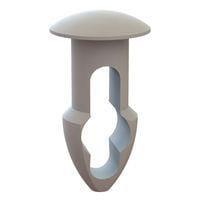 Essentra Components 27KY1870250 Keyhole Rivet Keyhole Rivet, .187 Hole, .250 Panel Thk