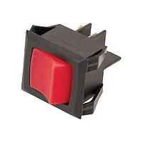 Carling Technologies LRGSCK611-R-S-B-0/250N Rocker Switches 2-pole, OFF - None - ON, 15A/20A 250VAC/125VAC 3/4 HP, Illuminated Red Translucent Rocker Switch with .250 Tab (Q.C.)