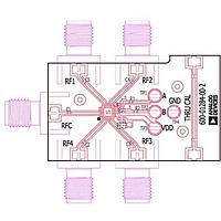 Analog Devices EV1HMC7992LP3D RF Switch EVALUATION BOARD ASSEMBLY