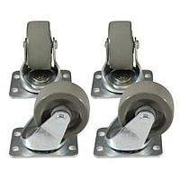 Hammond Manufacturing 1425PHD Light Duty Caster Caster Set 4, Medium Swivel 600 Lbs Limi