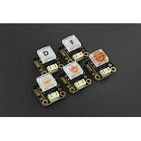 DFRobot DFR0789 Power Switches Gravity: LED Switch x 5 Pack