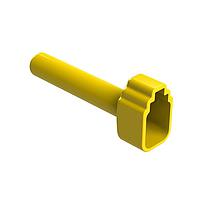 Amphenol SINE Systems ATM6S-BT-YW Accessories Boot 6 Position Plugs, Yellow
