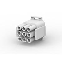AMP Connectors - TE Connectivity 1586844-1 Pin & Socket Connectors 09P UMNL PLUG HSG NATL GW