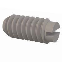 Essentra Components 011024S037 Set Screw Set Screw, Slotted Head, #10-24 Thread, 3/8 Lg