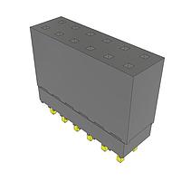 Samtec ESQ-106-37-G-D Sockets Elevated Socket Strip, 0.100" Pitch