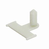 HellermannTyton 151-01154 Standoff Clip Standoff Bundling Clip, 1.4" Long, 0.02 - 0.23 " Panel Thickness, PA66HIRHS, Natural, 5000/box