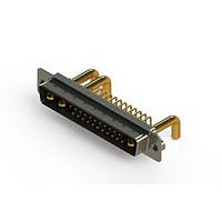 EDAC 629-25W3650-4T2 Mixed Contact D-Sub Connectors Right-angle Power Combo D-Sub Connector