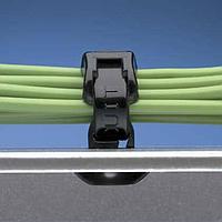 Panduit PBMS-H25-M14 - Cbl Tie Mount Push Button GRY