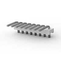 AMP Connectors - TE Connectivity 640385-8 Plug 8P FLAT R/A HDR Sn .025 Square post