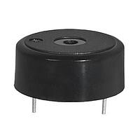 Same Sky (formerly CUI Devices) CPI-2398-90T Piezoelectric buzzer, 23 mm x 9.8 mm deep, P, 12 VDC, 90 dB, Through Hole, Audio Indicator