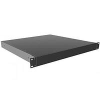 Hammond Manufacturing RM1U1918SBK Rack Mount Chassis - Solid 1.75 (1U) 16.6x18"