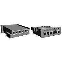 AMP Connectors - TE Connectivity 1-1241370-3 Terminal Housing MQS BU-GEH 6P,SW