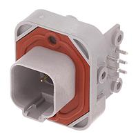 DEUTSCH - TE Connectivity DT13-6P-G003 6-Way HDR, 6P, GRY, RA, AU/NI/CU